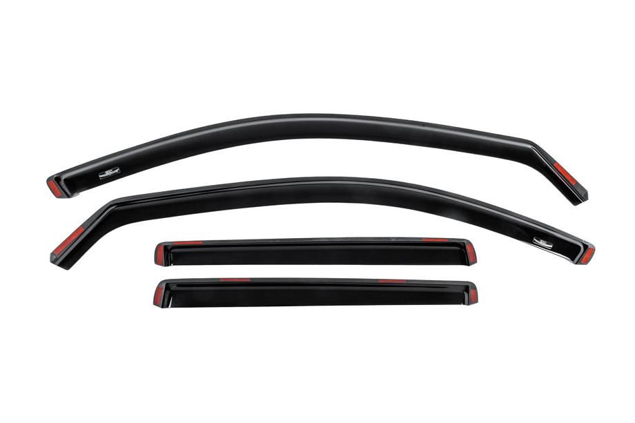 Volvo XC90 2015- In-channel window deflectors (4 pcs, HIC) Image