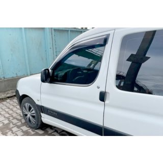 Window Deflectors 11 cm (2 pcs, HIC) Citroen Berlingo 1996-2008 photo 2