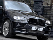 BMW X5 E70 2007-2013 Bumper cover set (primed for painting) photo 2
