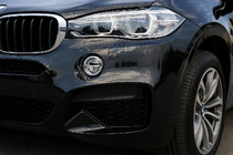 BMW X6 F16 2014-2019 Chrome Fog Light Covers (2 pcs) photo 2