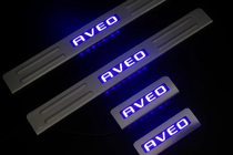 Chevrolet Aveo T300 2011-2020 Door Sill Protectors Libao (4 pcs, Stainless Steel) photo 1