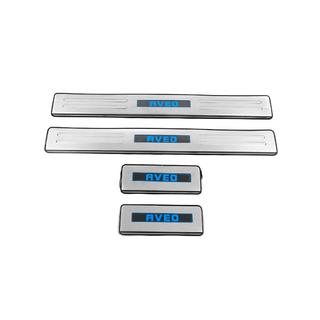 Door Sill Protectors Libao (4 pcs, Stainless Steel) Chevrolet Aveo T300 2011-2020 photo 2