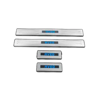 Door Sill Protectors Libao (4 pcs, Stainless Steel) Chevrolet Aveo T300 2011-2020 photo 2