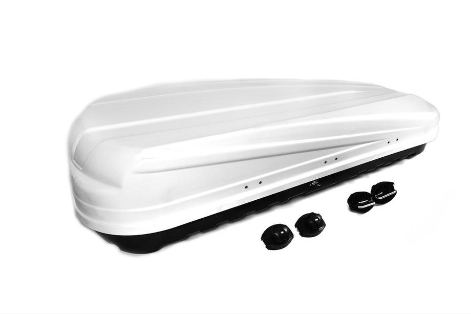 Dual-side roof box KX white matte (520 L) Image
