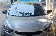 Hyundai Elantra (MD/UD) 2011-2015 Mirror covers without indicator cutout BMW-style (2 pcs) photo 5