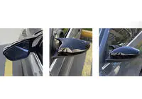 Hyundai I-30 2012-2017 Mirror covers without indicator cutout BMW-style (2 pcs) photo 1