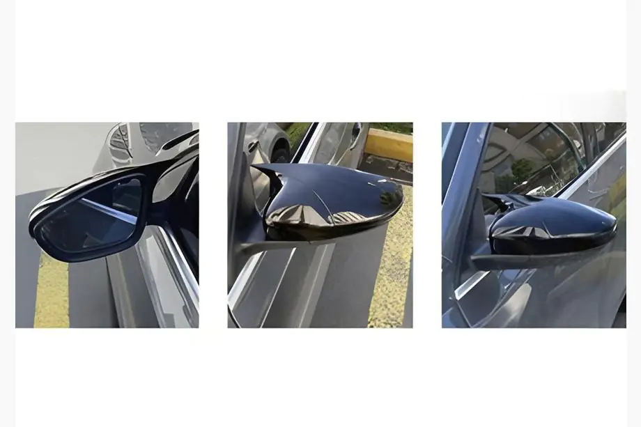 Hyundai I-30 2012-2017 Mirror covers without indicator cutout BMW-style (2 pcs) Image