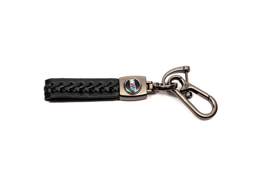 BMW Leather Keychain with M Logo V2 Image