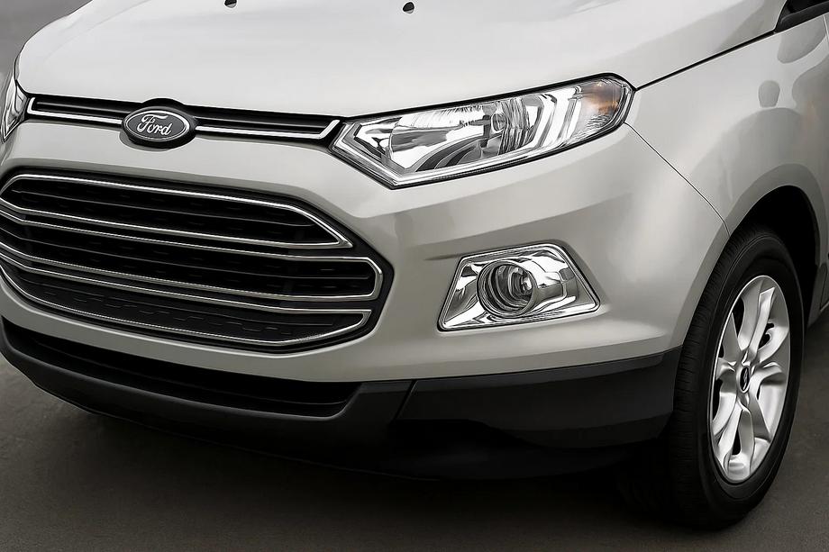 Ford Ecosport 2013-2022 Chrome Fog Light Covers (2013-2018) Image