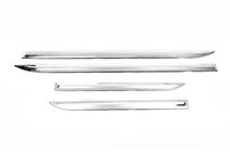 Ford Ecosport 2013-2022 Door Mouldings Chrome (4 pcs, ABS) photo 2