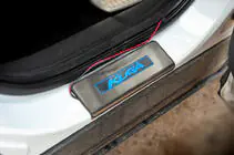 Ford Kuga/Escape 2013-2019 Libao LED Door Sill Plates (4 pcs, Stainless Steel) photo 3