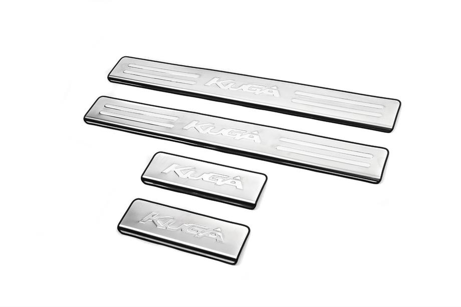 Ford Kuga/Escape 2013-2019 Door Sill Protectors Libao (4 pcs, Stainless Steel) Photo 2