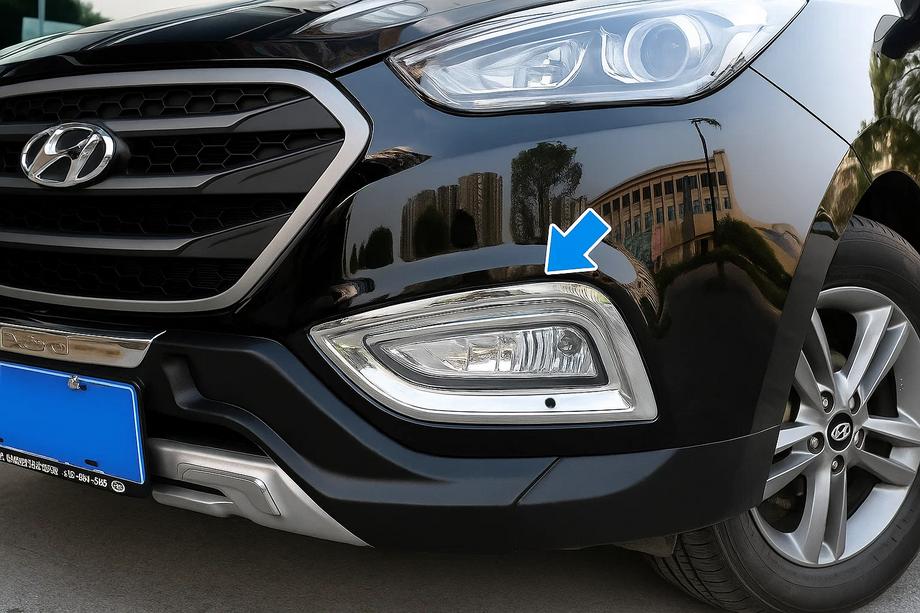Hyundai IX-35 2010-2015 Fog light covers for Chinese version (2 pcs) Image