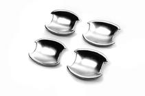 Hyundai IX-35 2010-2015 Chrome Handle Cup Covers (4 pcs, ABS) photo 4