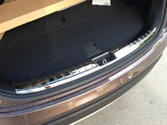 Hyundai Santa Fe 3 2012-2018 Rear bumper sill protector photo 1