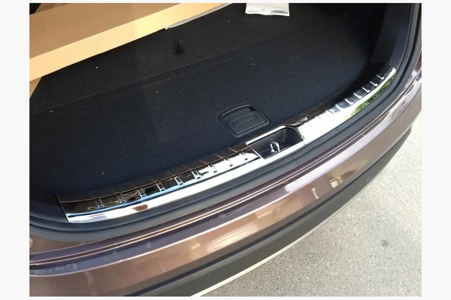Hyundai Santa Fe 3 2012-2018 Rear bumper sill protector Image