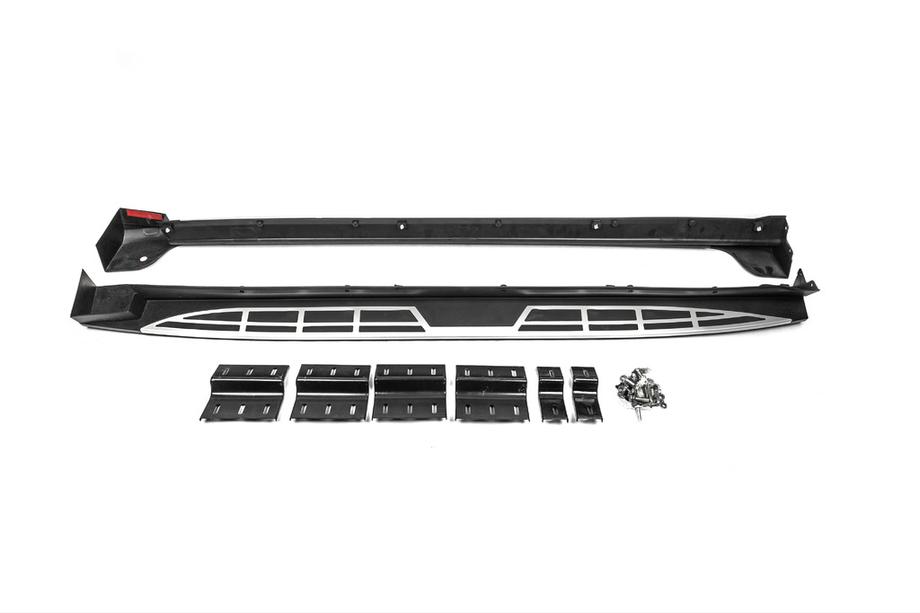 Hyundai Santa Fe 3 2012-2018 Clearance! Side Steps OEM V3 (2 pcs) Image