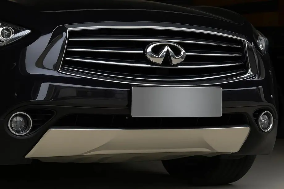 Infiniti QX70 2013-2019 Front lip Libao (plastic) Image