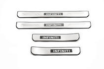 Infiniti QX70 2013-2019 Door Sill Covers Libao (Plastic) photo 2