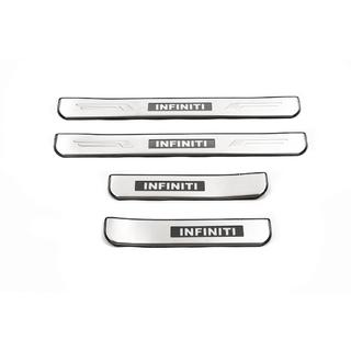 Door Sill Covers Libao (Plastic) Infiniti QX70 2013-2019 photo 2
