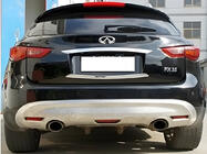 Infiniti QX70 2013-2019 Rear bumper lip Libao (plastic) photo 1