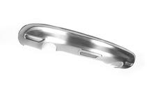 Infiniti QX70 2013-2019 Rear bumper lip Libao (plastic) photo 4