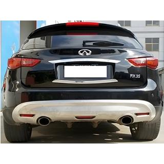 Rear bumper lip Libao (plastic) Infiniti QX70 2013-2019 photo 1