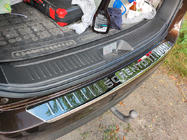 Kia Sorento II XM 2009-2014 Rear bumper protector Libao (2013+) photo 1