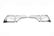 Kia Sorento II XM 2009-2014 Chrome Tail Light Covers (2013+) photo 1