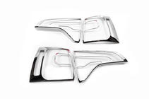 Kia Sorento II XM 2009-2014 Chrome Tail Light Covers (2013+) photo 3