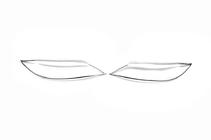 Kia Sportage 2010-2015 Headlight Covers Libao (Plastic) photo 3