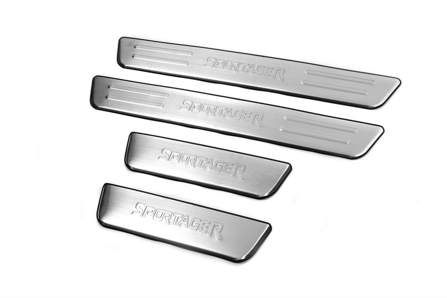 Kia Sportage 2010-2015 Stainless Steel Door Sill Protectors Libao Image