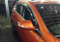 Kia Sportage 2010-2015 Chrome Window Deflectors (4 pcs, Libao) photo 4