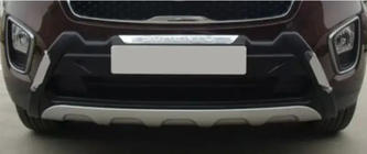 Kia Sorento III UM 2014-2020 Front bumper protector Libao V1 photo 6