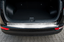 Kia Sportage 2015-2021 Rear bumper protector Libao 2015-2018 stainless steel photo 1