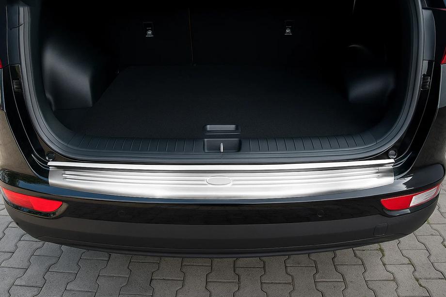 Kia Sportage 2015-2021 Rear bumper protector Libao 2015-2018 stainless steel Image