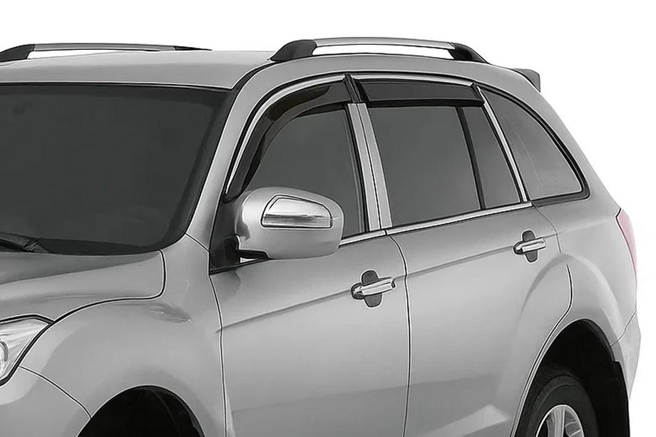 Lifan X60 2011- Window Deflectors (4 pcs, Libao) Photo 1