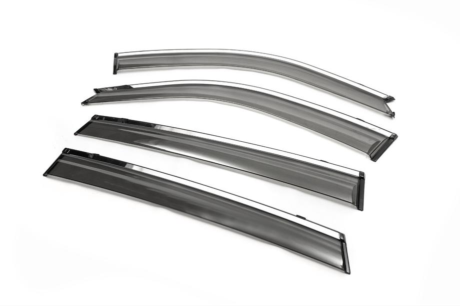 Lifan X60 2011- Window Deflectors (4 pcs, Libao) Photo 3