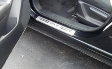 Mazda CX-5 2012-2017 Door Sill Protectors Libao (4 pcs, Stainless Steel) photo 2