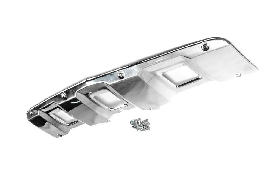 Mercedes GL class X164 2006-2012 Front lip Libao 2006-2009 Stainless Steel Image