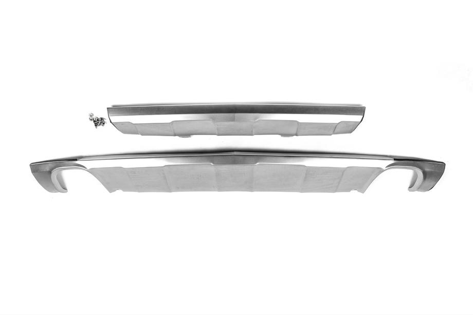 Mercedes GLK class X204 2008-2015 Front and Rear Skid Plates Libao 2008-2012 Stainless Steel Image