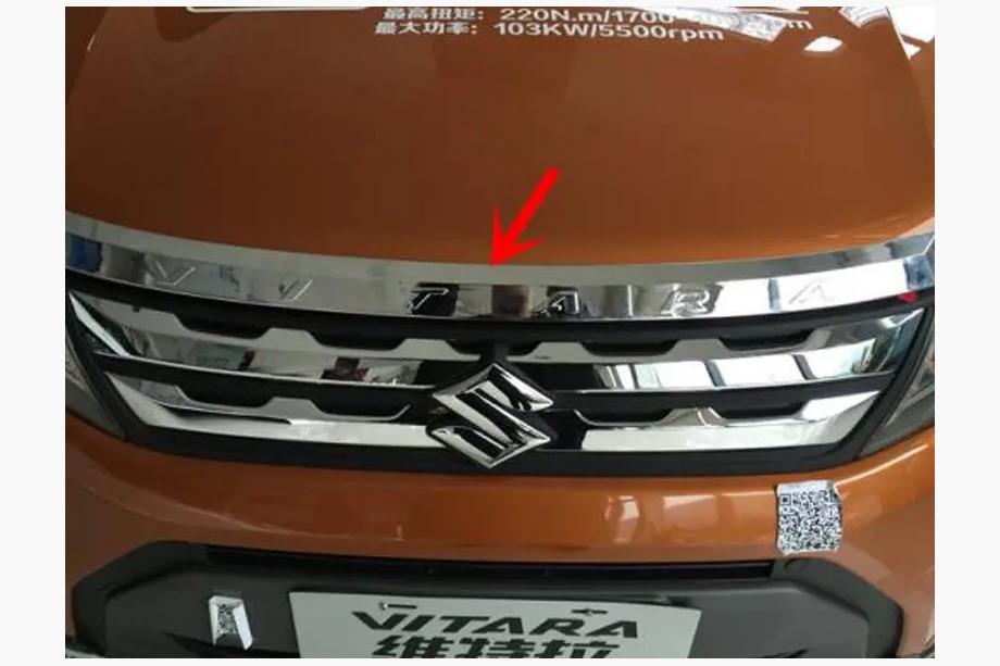 Suzuki Vitara 2015- Chrome Hood Trim Libao (ABS) Image
