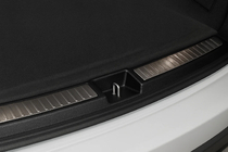 Mercedes GLK class X204 2008-2015 Trunk Sill Protector Libao 2008-2012 (2 pcs, Stainless Steel) photo 1