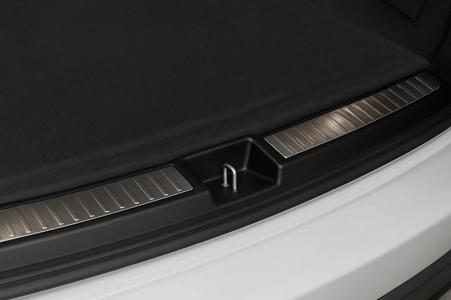 Mercedes GLK class X204 2008-2015 Trunk Sill Protector Libao 2008-2012 (2 pcs, Stainless Steel) Image