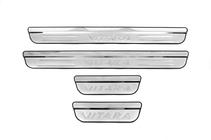 Suzuki Vitara 2015- Door Sill Protectors Libao (4 pcs, Stainless Steel) photo 2