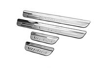 Suzuki Vitara 2015- Door Sill Protectors Libao (4 pcs, Stainless Steel) photo 1