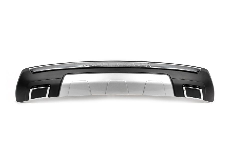 Mitsubishi Outlander 2012-2021 Rear bumper lip Libao (2012-2015, plastic) Image