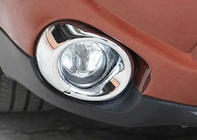 Mitsubishi Outlander 2012-2021 Chrome Fog Light Covers Libao 2015-2021 (Plastic) photo 1
