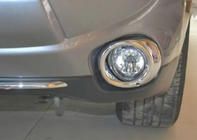 Mitsubishi Outlander 2012-2021 Chrome Fog Light Covers Libao 2015-2021 (Plastic) photo 2