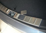 Mitsubishi Outlander 2012-2021 Trunk Sill Protector Libao (Stainless Steel) photo 3